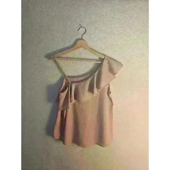 One shoulder nude top - Picture 3 of 3